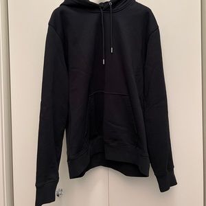 Everlane French Terry Hoodie Black